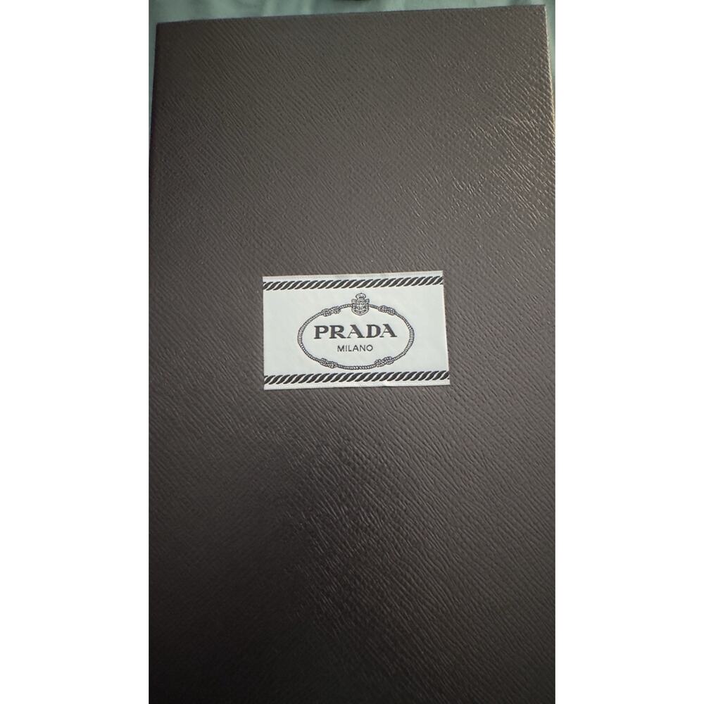 Prada Animalia Jewels Necklace Pink Brown Enamel Pendant w/ Box - Picture 7 of 7